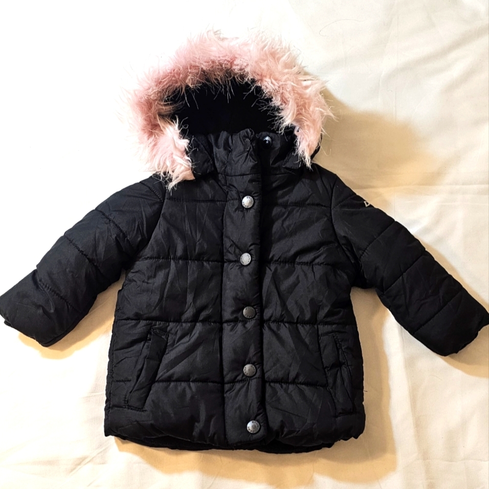 DKNY baby girl cold weather jacket 12 Months